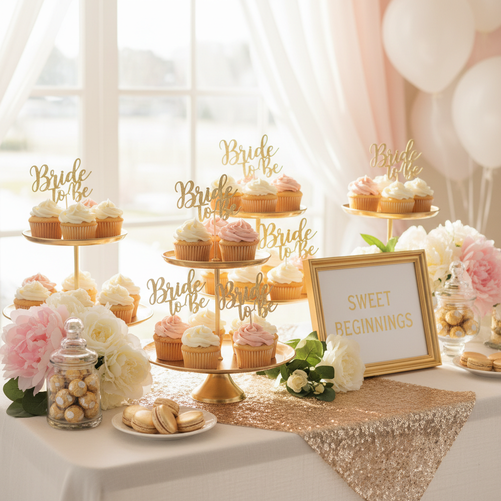 The 7 Mistakes People Make When Buying Bridal Shower Cupcake Topper Decoration Ideas (And What to Do Instead)