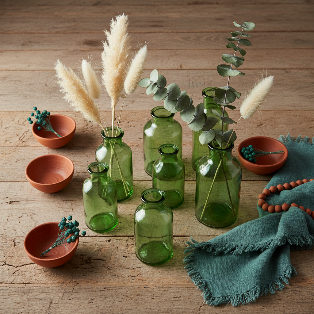 How to Care for Your Green Glass Vases for Boho Centerpieces: A Season-by-Season Maintenance Guide That Extends Its Life