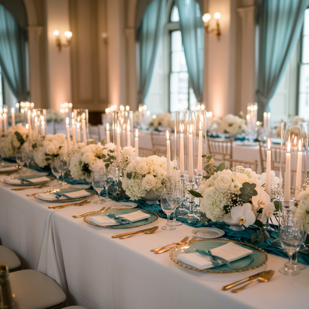 Elegant Glass Taper Candle Holders for Weddings: What Actually Works in a Real Venue Setting