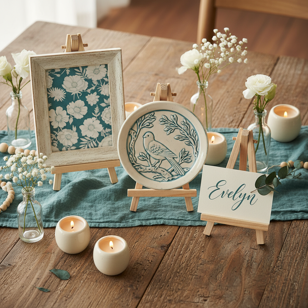 Matching Wooden Display Easel Stands to Table Decor: A Practical Size and Style Guide for Centerpieces, Photo Displays, and Decorative Accents
