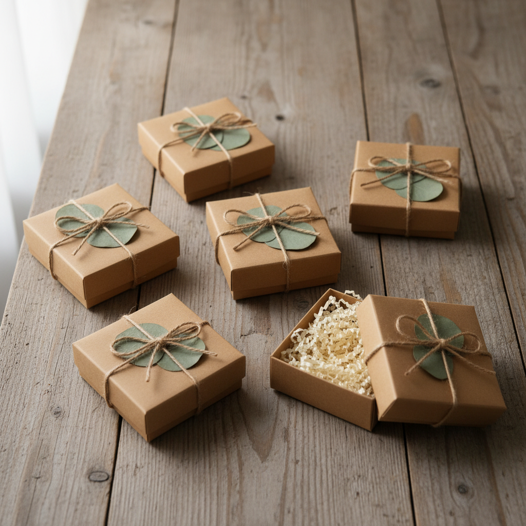 From Plain to Polished: A Step-by-Step Small Brown Gift Boxes with Lids Guide for Party Favor Beginners