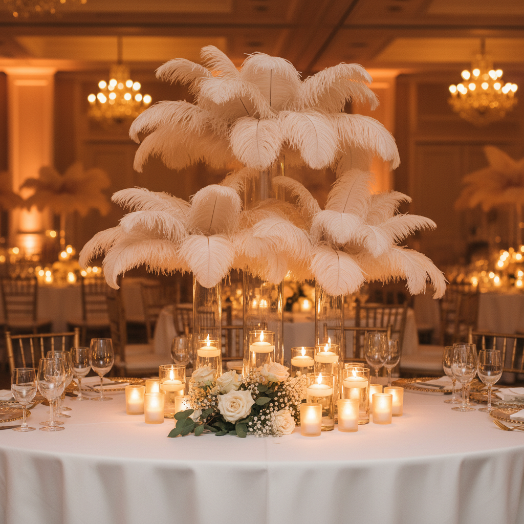 The Anatomy of a Great Ostrich Feather Centerpiece: 7 Features That Actually Make a Difference