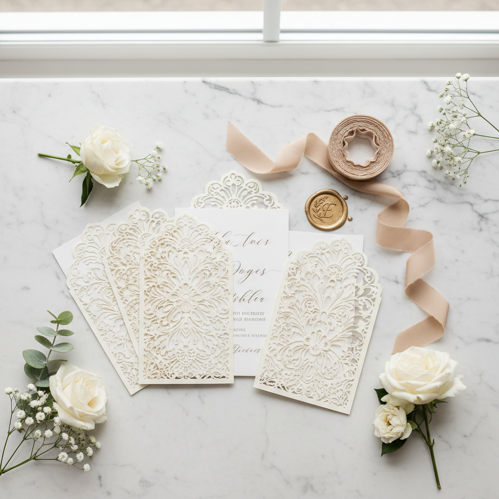Laser Cut Wedding Invitation Pocket Ideas for DIY Brides: What Actually Works on a Real Budget