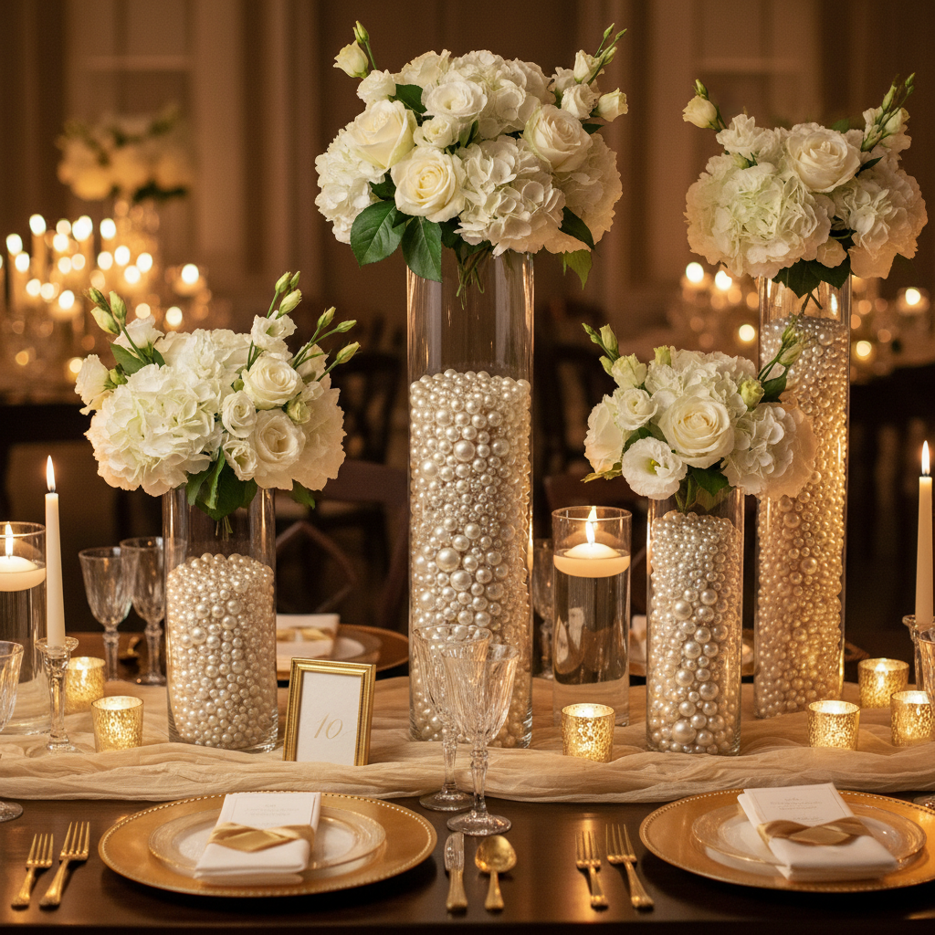 Bulk Pearl Beads for Vase Centerpieces 101: Everything First-Time Party Planners Should Know Before Their First Purchase