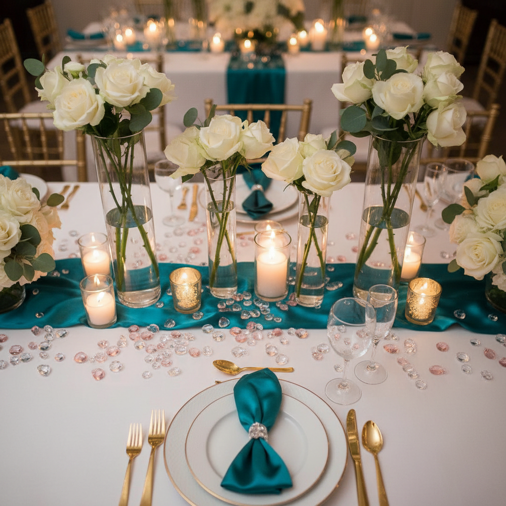 The Anatomy of a Great Table Centerpiece: 7 Features That Actually Make a Difference When Using Acrylic Fake Diamonds Vase Filler