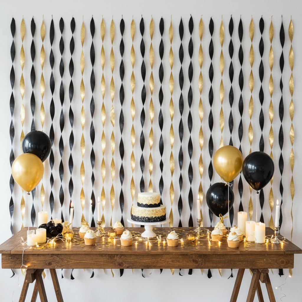 Crepe Paper Streamer Party Backdrop DIY Ideas for Budget Party Planners: What Actually Works in Small Spaces
