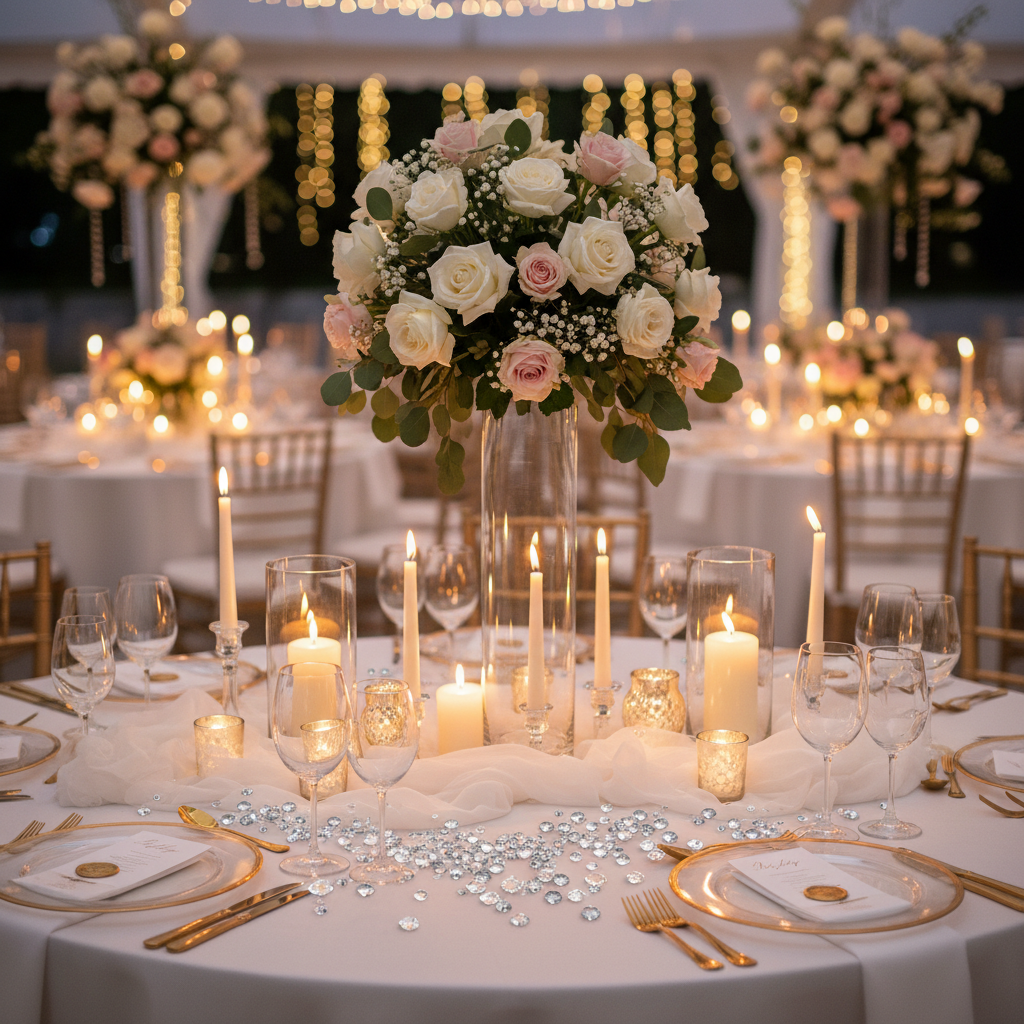 Acrylic Diamond Gems Wedding Centerpiece Scatter Ideas 101: Everything Budget-Savvy Brides Should Know Before Their First Purchase