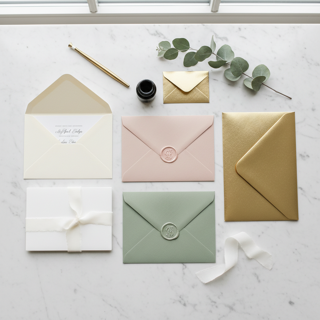 Beyond Paper Color: What Really Matters When Choosing Wedding Invitation Envelope Styles for Events