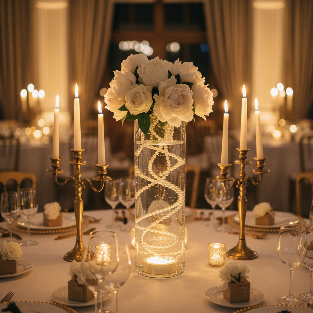 Matching Floating Pearl Bead Vase Filler Centerpiece Ideas to Your Event: A Practical Style and Budget Guide for Weddings, Bridal Showers, and Home Tablescapes