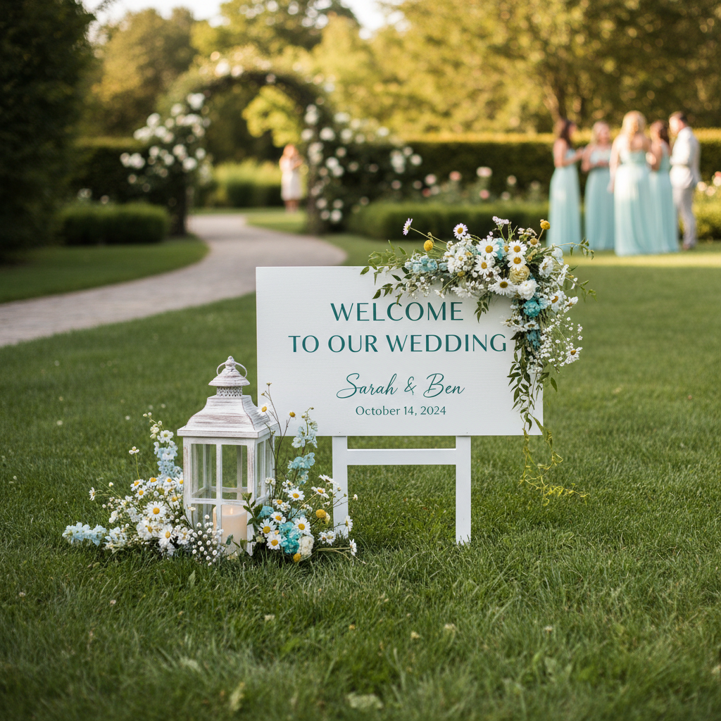 What Wedding Planners Know About Welcome Wedding Sign Yard Ideas Outdoor That Most Buyers Don't