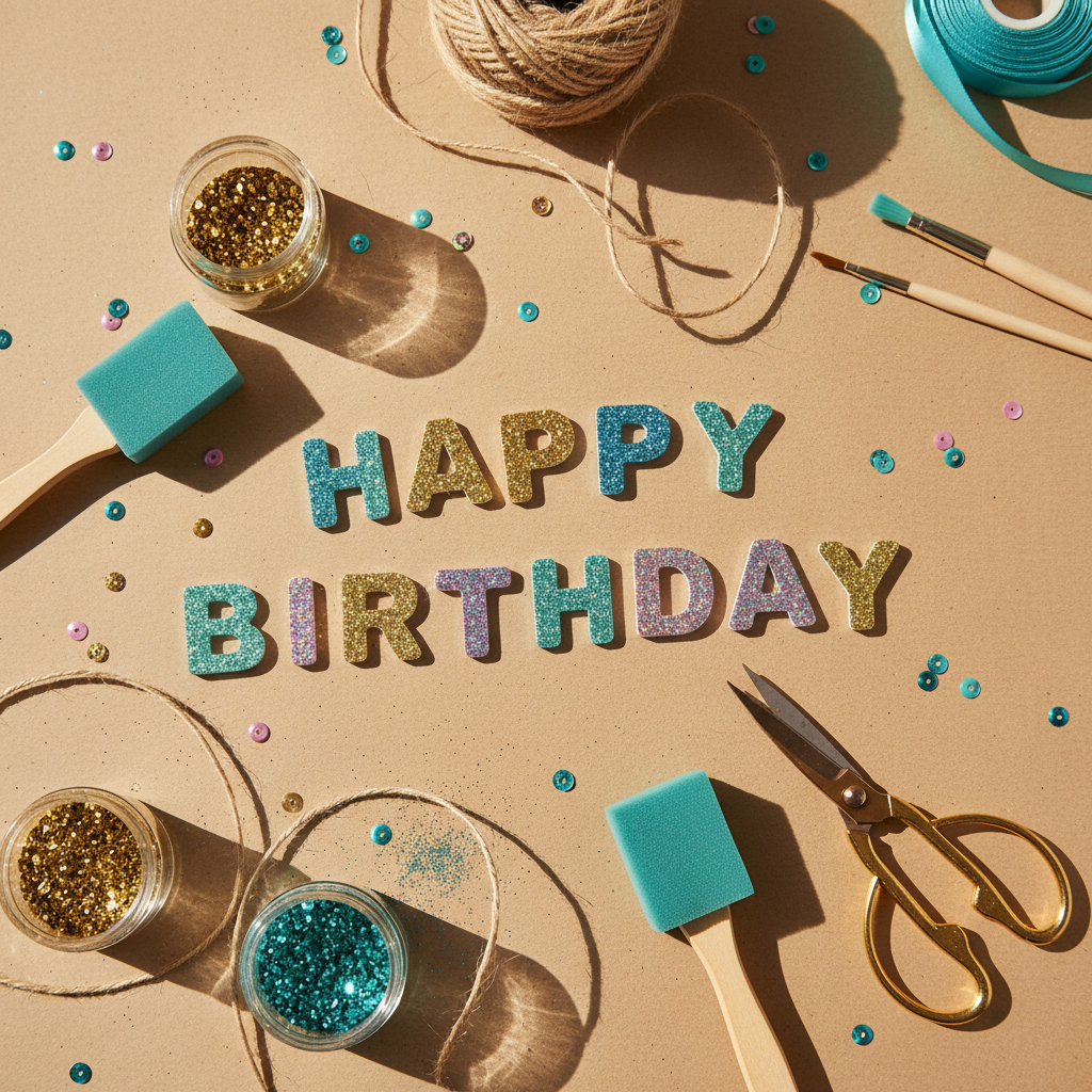 DIY Glitter Banner Letters for Birthday Parties: Trends Worth Following — and 3 You Should Skip