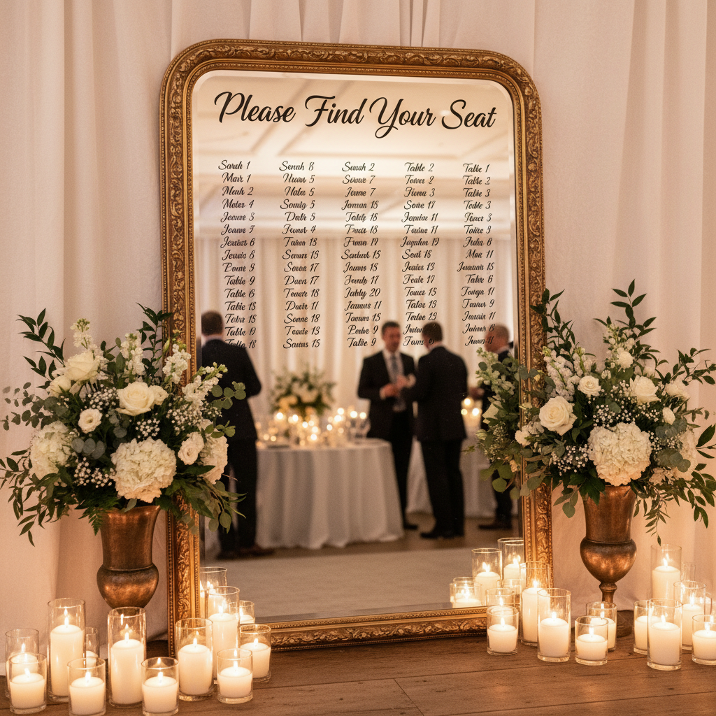 Beyond Pretty Fonts: What Really Matters When Choosing Personalized Wedding Seating Chart Vinyl Decals