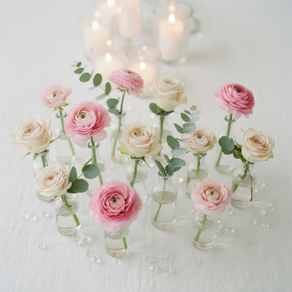 Small Glass Bud Vases for Table Centerpieces Sizing Decoded: How to Pick the Right Height for Weddings, Birthday Parties, and Everyday Home Decor