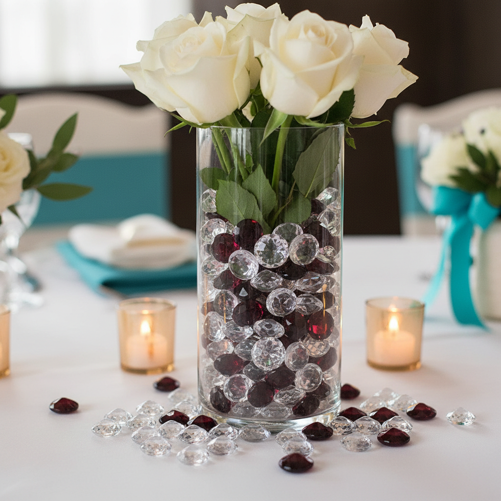 Real Depth vs. Marketed Sparkle, Not Just Fill: What Produces Stunning Results in Acrylic Diamond Vase Filler Centerpiece Ideas