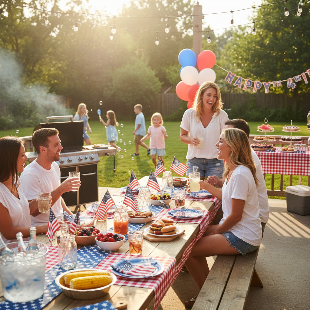 How Backyard Entertaining Reshaped 4th of July Decor: The Rise of Mini American Flags Bulk Styling