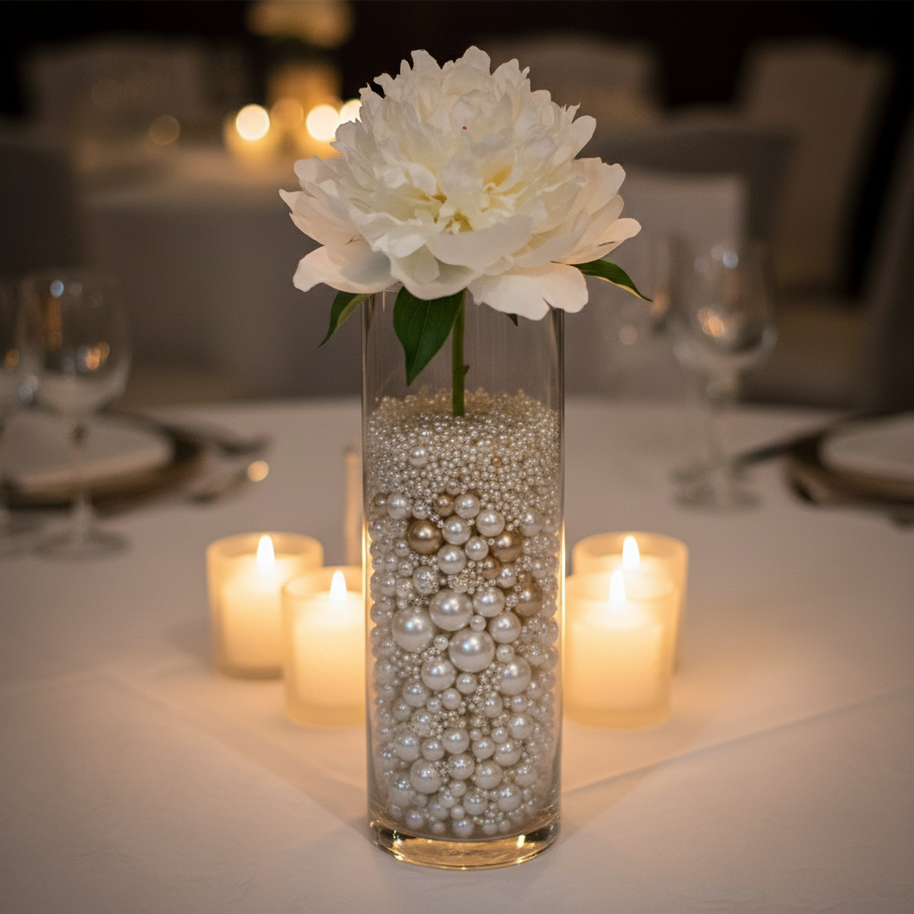 What Event Stylists Know About Faux Pearl Vase Filler Centerpiece Ideas That Most Buyers Don't