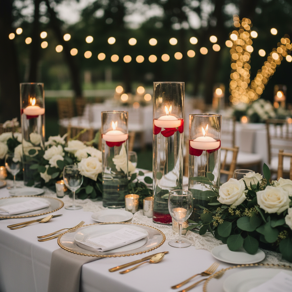 Buying Floating Candles Centerpiece Ideas Around Your Venue's Vibe: 1 Rule That Cuts Out the Guesswork