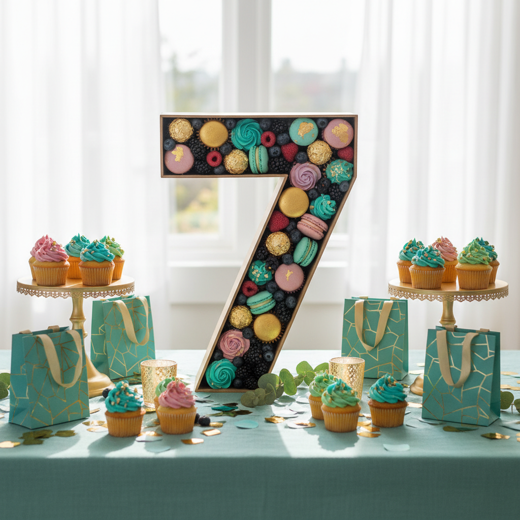 How to Fill Your Fillable Number Gift Box for Birthday Sweets: The Styling Routine You Repeat Every Celebration to Wow Every Guest