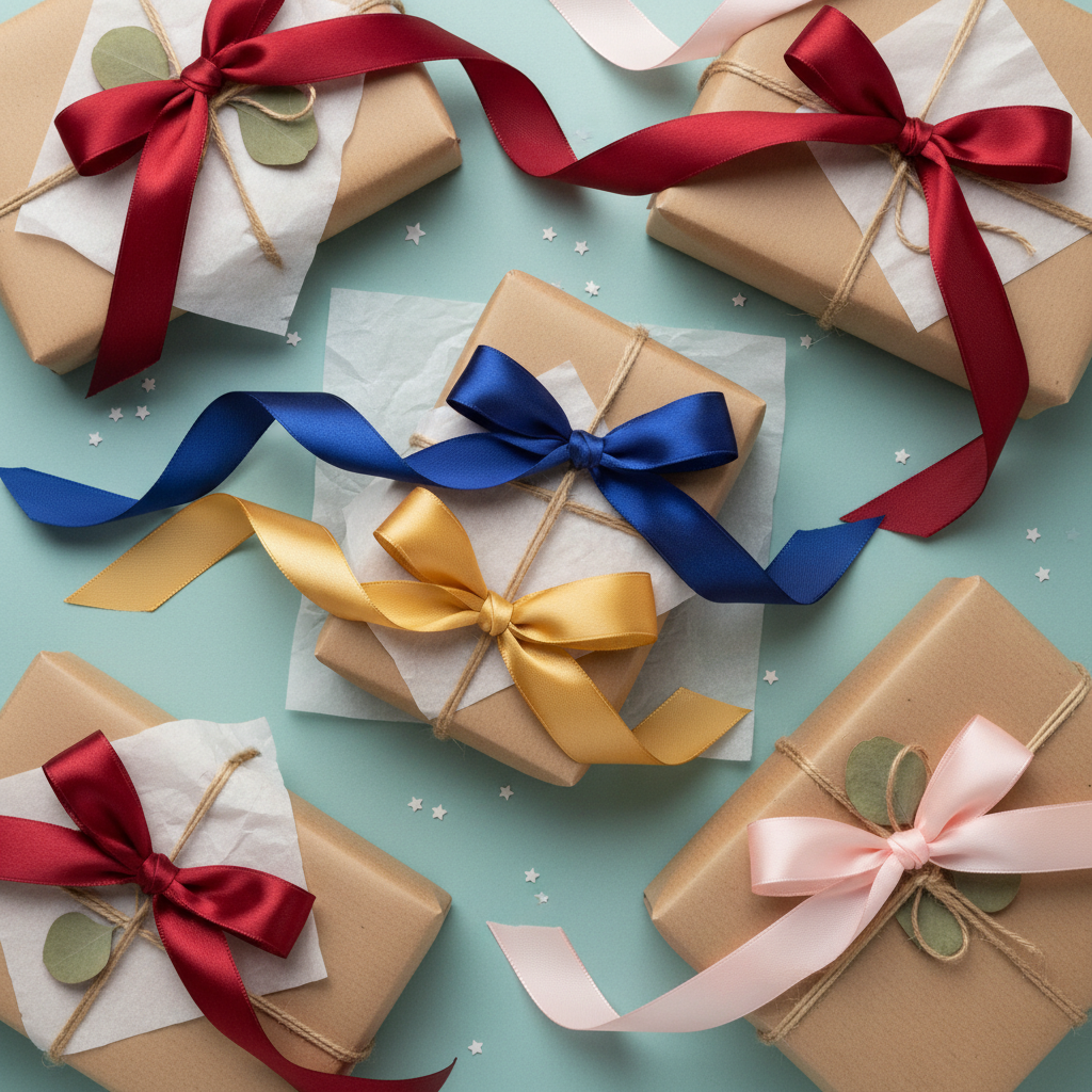 How Minimalist Gift Giving Reshaped Presentation: The Rise of Satin Ribbon Bows for Gift Wrapping Ideas