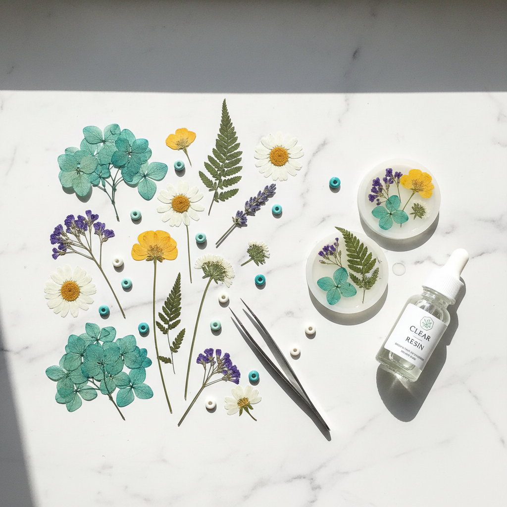 Dried Pressed Flowers for DIY Resin Jewelry Sizing Decoded: How to Pick the Right Botanicals for Pendants, Rings, and Earrings