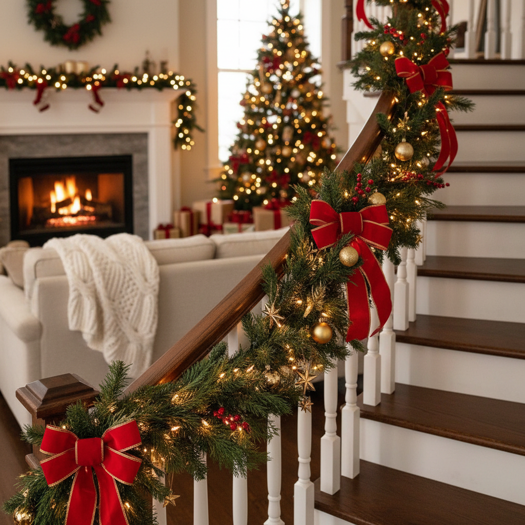 Beyond "Just Drape It": What Really Matters When Choosing Christmas Garland Decorating Ideas for Home