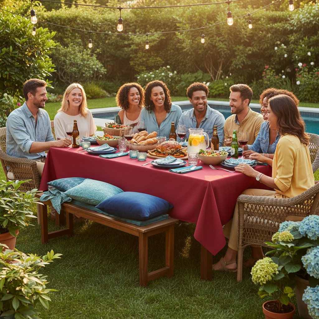 Does Every Waterproof Rectangle Tablecloth Actually Hold Up Outside? Here's How to Tell Before You Buy