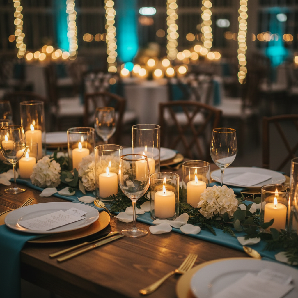Flickering vs. Steady Glow: Picking the Right Flameless LED Tea Light Candles for Your Wedding Tables