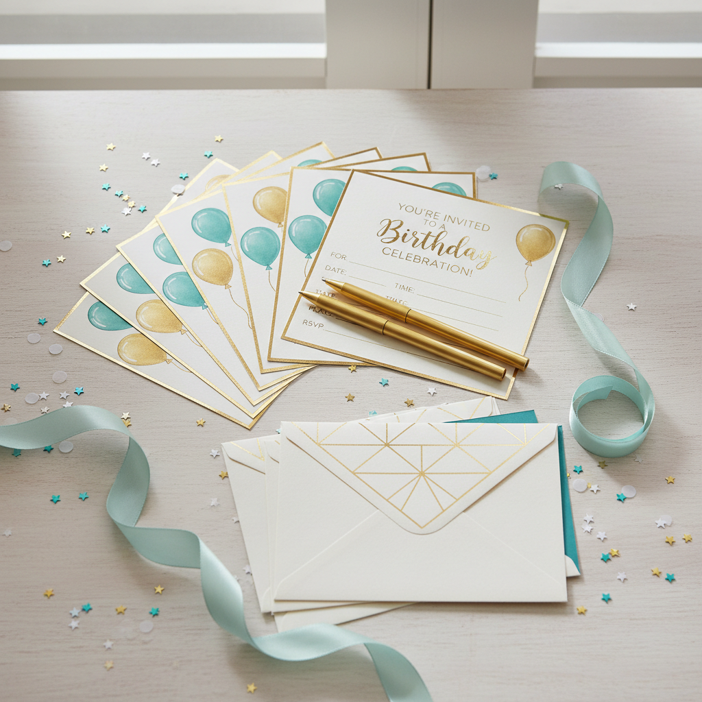 Ordering Birthday Party Invitation Cards in Bulk: Why Fill-In Sets Save You More Than Just Time