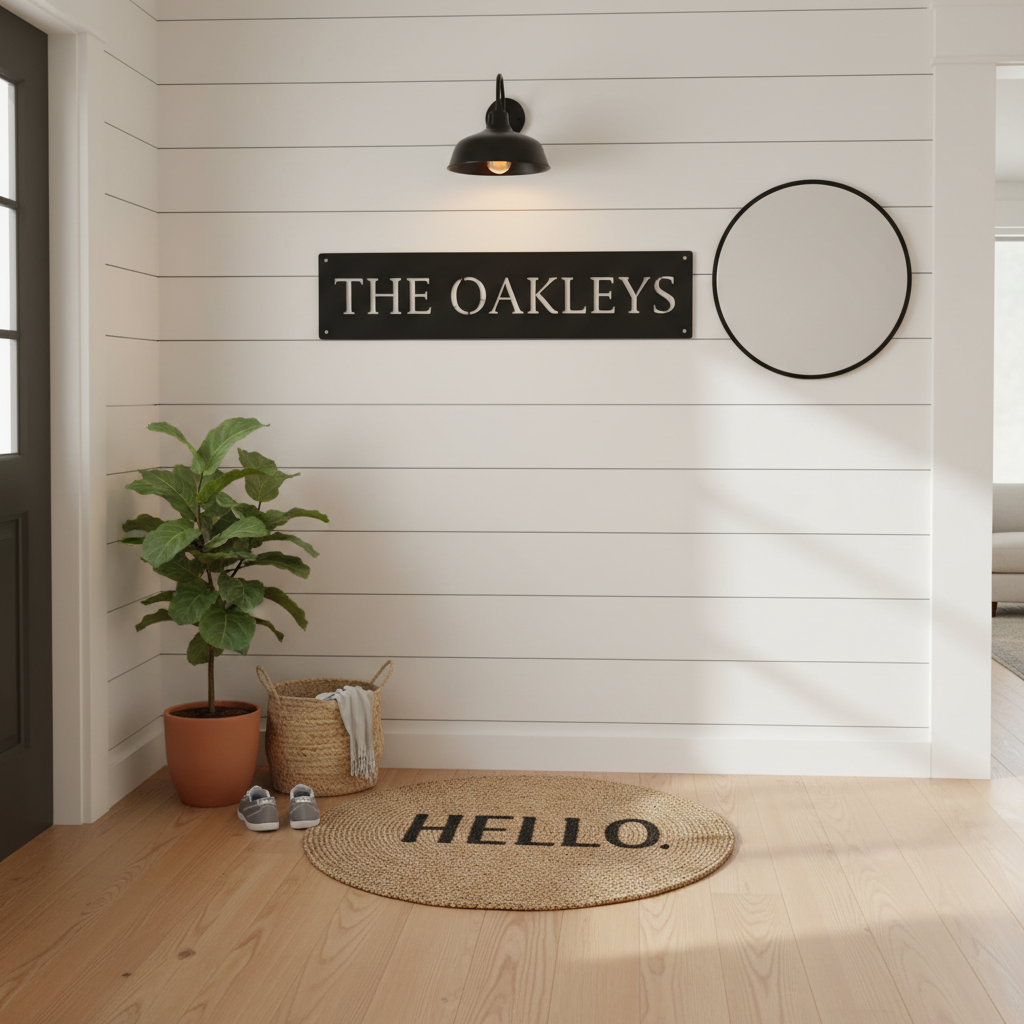 The Real Difference Between Generic Decor and Personalized Metal Name Signs as Housewarming Gifts — And Which One Fits Your Budget and Relationship