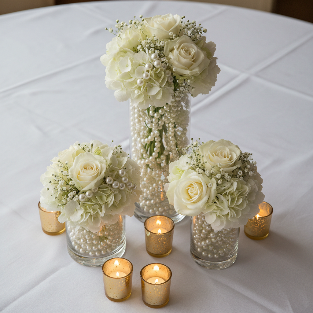 Choosing Between Heights, Diameters, and Fillers for Glass Cylinder Vase Centerpieces