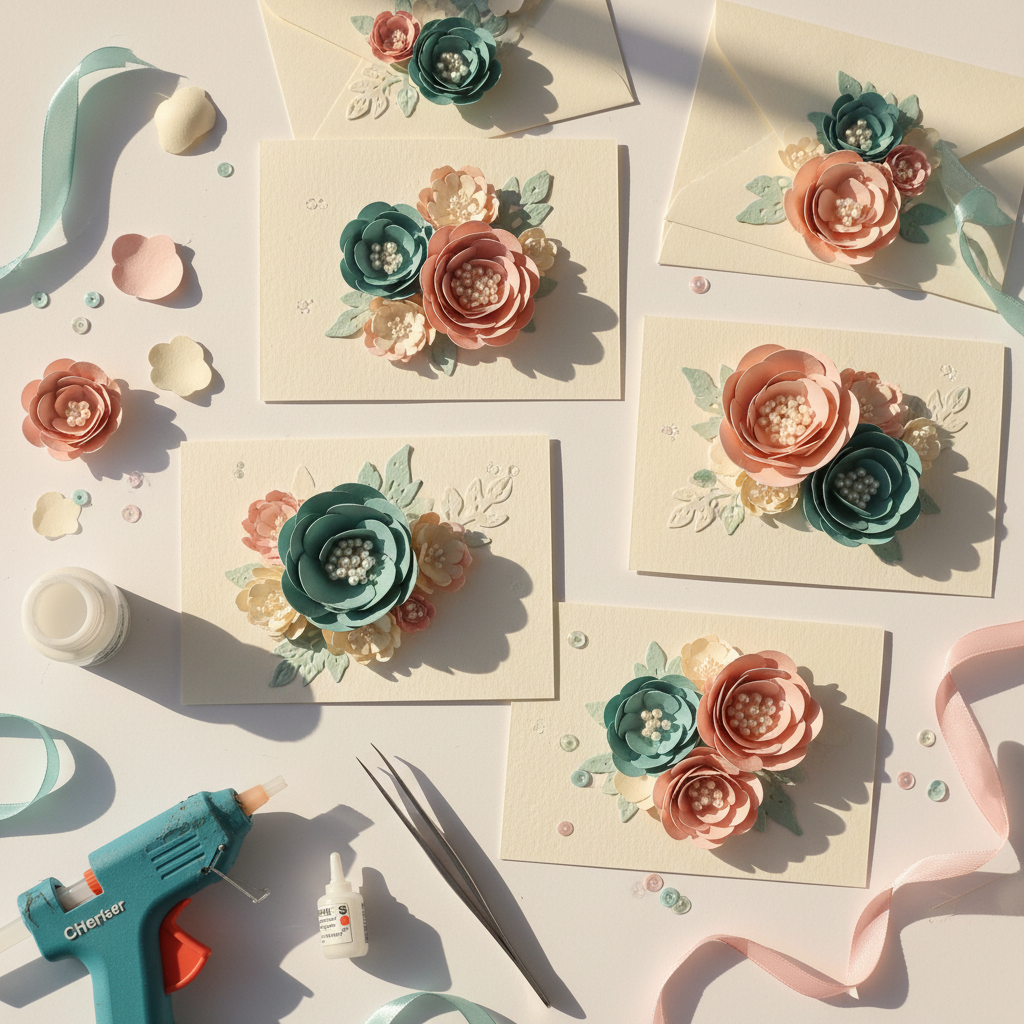 Small Space, Big Impact: How to Use DIY Flower Stamen Craft Supplies in Handmade Cards