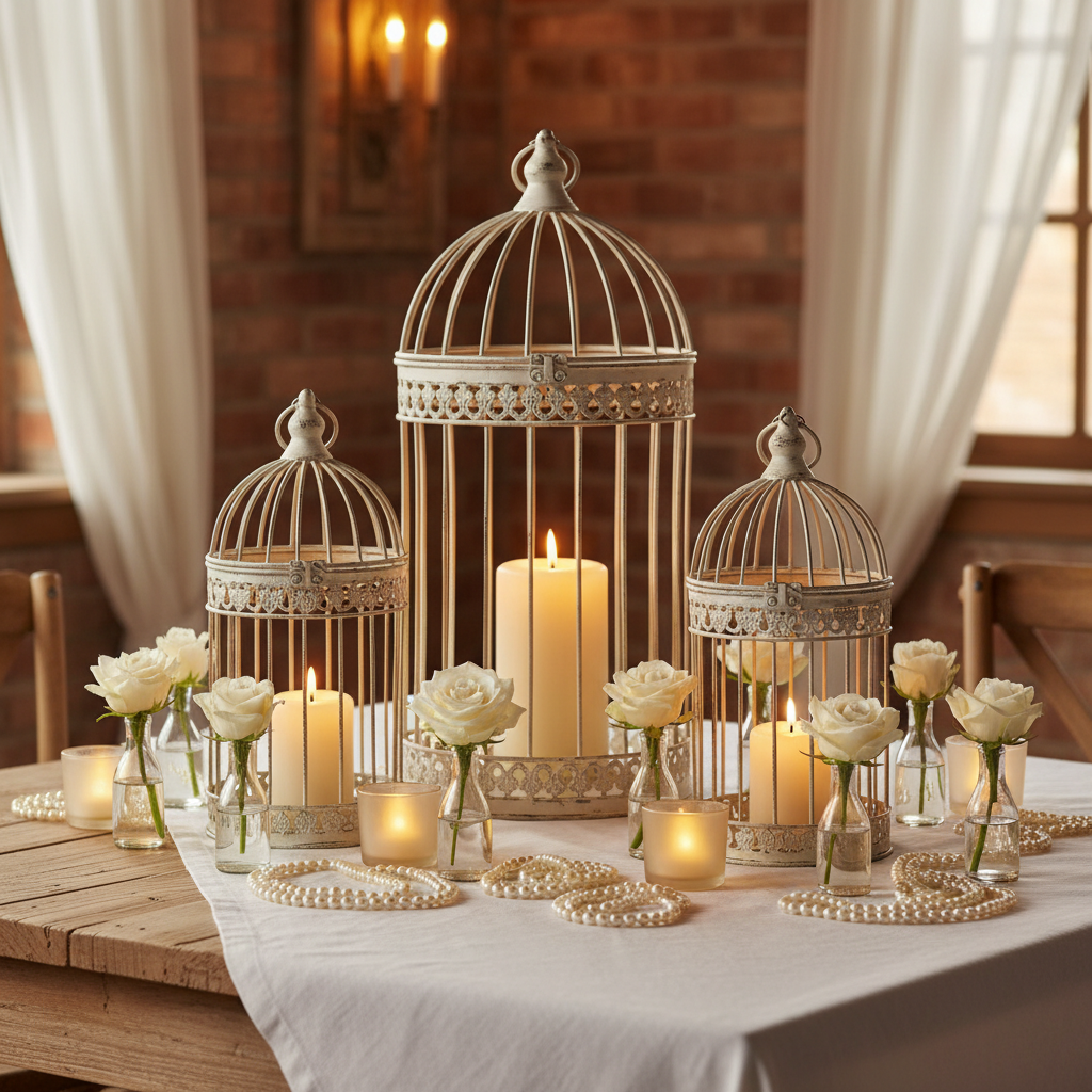 Common Rustic Birdcage Candle Lantern Centerpiece Myths Debunked: What Event Stylists Actually Recommend