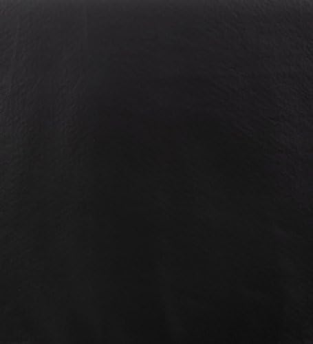 Tablecloth in Black Vinyl, 52 x 90 Inch Rectangle, Non-Slip Flannel Backing