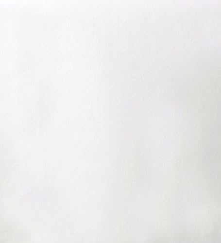 Vinyl Tablecloth in White, 52 x 90 Inch Rectangle, Water-Resistant