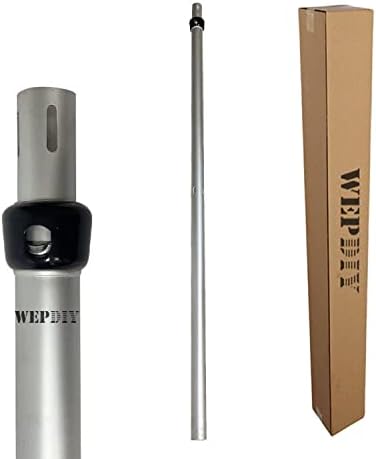 Portable Pipe and Drape Heavy Duty Backdrop Stand, ADJ Metal Frame and Heavy Metal Base for Wedding, Birthday Party, Photography Backdrop(1*VerticalBar 7-12FT)