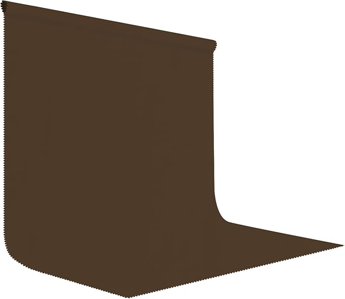 10x10FT Brown Screen Background for Photography,High Density, Wrinkle Resistant, Photo Video Studio Banner