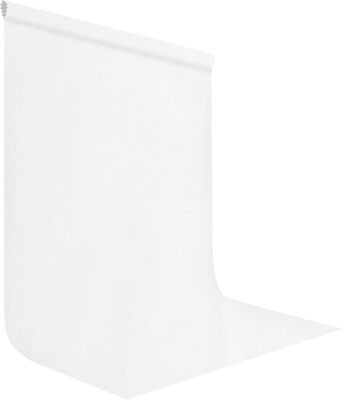 10x20FT Large White Screen Backdrop Photography Backgrounds for Zoom Meeting, Game Live Steaming and Photo Studio Shooting Props