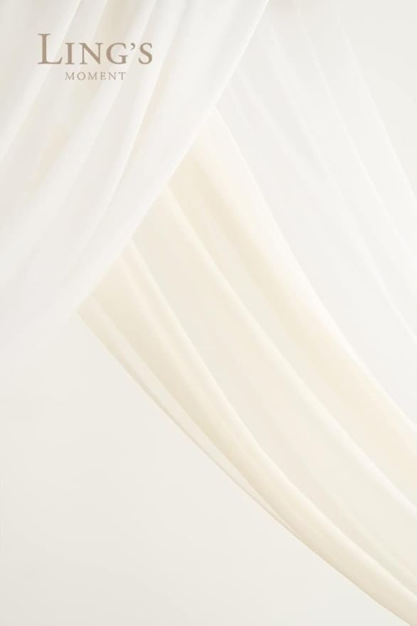 Artificial Flowers for Wedding Arch, 4-Piece Set in White and Sage