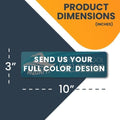 Custom Rectangle Magnet, 10x3 Inch