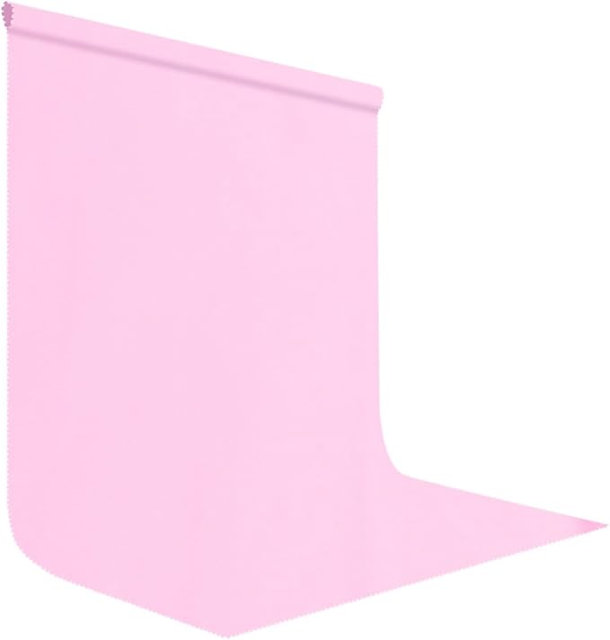 10x10FT Pink Backdrop Background for Photography Photo Booth Backdrop for Photoshoot Background Parties Video Recording Portrait Screen Props
