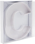 12" Fillable Cardboard Letter Charcuterie Gift Cupcake Box With Cover Sweets Packaging (C)