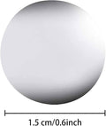 Foil Confetti – Silver, Sparkling, Round Dots Glitter Table Confetti