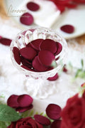 Rose Petals Faux Silk Flower Petals for Wedding Flower, 500pcs – Burgundy