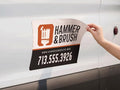 (12in X 18in) Custom Car Magnets for Business, 2 Pack, Personalized