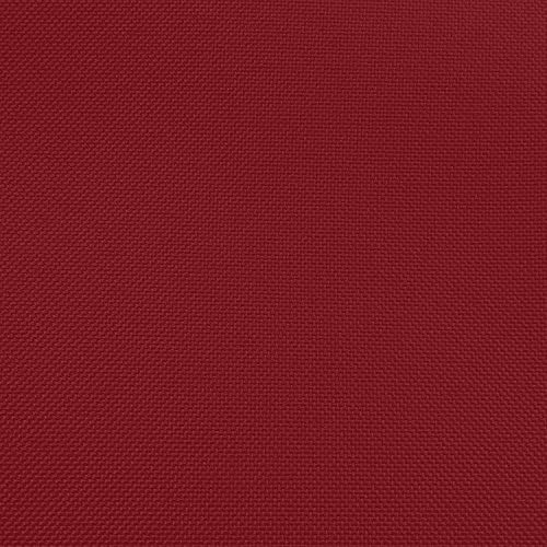 Ultimate Textile Pleat Polyester Fabric Table Skirt - Machine Washable Flame Resistant with Clips for Events, Weddings & Trade Shows, Cut & Sewn in Paterson, NJ - Holiday Red, 21' Shirred Pleat
