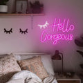USB Powered Neon Sign Light, 15.7 x 11.5 Inch Acrylic Wall Decor