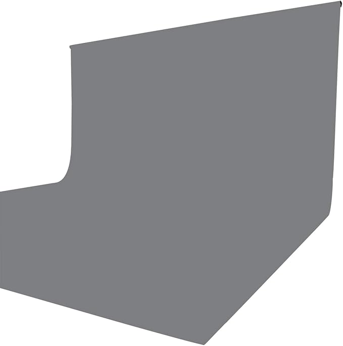 ISSUNTEX 10X10 ft/3X3 Meters Background Photo Backdrop, Photo Studio, Collapsible High Density Screen for Video Photography and Television-Gray