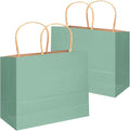 Large Gift Bag with Handles Bulk 13"x4.5"x10" Gift Bags Kraft, 100PCS