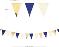 Gold and Beige Party Decorations Royal Blue Gold, 30Ft – Navy Blue