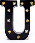 Foaky Black LED Marquee Number Lights Sign Light Up Marquee Number Lights Sign for Night Light Wedding Birthday Party Battery Powered Christmas Lamp Home Bar Decoration